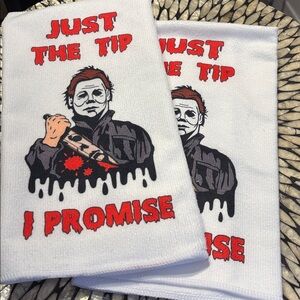 Set of 2 Michael Myers Kitchen Towels ❤️
